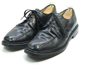 【中古】【送料無料】Allen Edmonds7.5 D/ (25.5cm〜26.0cm) アメリカ製・プレーントゥメンズシューズ 紳士 靴 ビジネス カジュアル メンテナンス済
