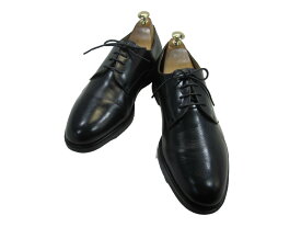 【中古】【送料無料】BOTTIGIANO44 (28.0cm〜28.5cm) 【HAND MADE】イタリア製・プレーントゥシューズメンズシューズ 紳士 靴 ビジネス カジュアル メンテナンス済
