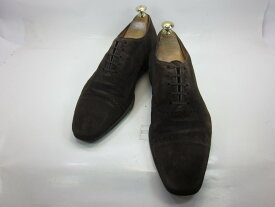 【中古】【送料無料】Stemar7.5 (25.5cm〜26.0cm) イタリア製・ストレートチップメンズシューズ 紳士 靴 ビジネス カジュアル メンテナンス済