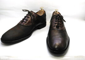 【中古】【送料無料】Johnston & Murphy (ジョンストン＆マーフィー)10.5 M/ (27.5cm〜28.0cm) メンズシューズ 紳士 靴 ビジネス カジュアル メンテナンス済
