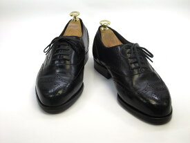 【中古】【送料無料】BALLY6 EEE / (24.5cm〜25.0cm) ウイングチップメンズシューズ 紳士 靴 ビジネス カジュアル メンテナンス済