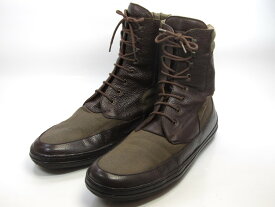 【中古】【送料無料】Les Copains42 / (25.5cm〜26.0cm) イタリア製・ブーツメンズシューズ 紳士 靴 ビジネス カジュアル メンテナンス済