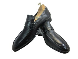 【中古】【送料無料】Modern Collection 7.5 (25.5cm〜26.0cm) スリッポンメンズシューズ 紳士 靴 ビジネス カジュアル メンテナンス済