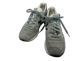 【中古】【送料無料】New Balance (ニューバランス) 9.5 (27.0cm〜27.5cm) イギリス製・スニーカーメンズシューズ 紳士 靴 ビジネス カジュアル メンテナンス済