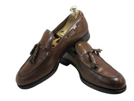【中古】【送料無料】Footjoy(フットジョイ)8 EEE / (26.5cm〜27.0cm) タッセルローファーメンズシューズ 紳士 靴 ビジネス カジュアル メンテナンス済