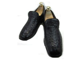 【中古】【送料無料】BALLY (バリー)7 E / (25.0cm〜25.5cm) スリッポンメンズシューズ 紳士 靴 ビジネス カジュアル メンテナンス済