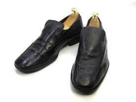 【中古】【送料無料】BALLY7 EU / (25.5cm〜26.0cm) スイス製・スリッポンメンズシューズ 紳士 靴 ビジネス カジュアル メンテナンス済