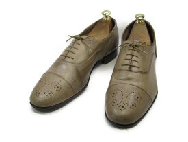 【中古】【送料無料】BOSTON ATHLETIC CLUB(ボストン アトランティック クラブ)10.5 M / (27.5cm〜28.0cm) イタリア製・ストレートチップメンズシューズ 紳士 靴 ビジネス カジュアル メンテナンス済