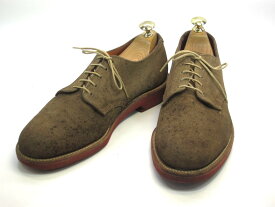 【中古】【送料無料】Walk Over6.5 D/B / (24.5cm〜25.0cm) アメリカ製・プレーントゥメンズシューズ 紳士 靴 ビジネス カジュアル メンテナンス済
