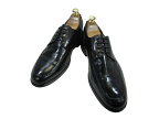 【中古】【送料無料】portfolio280 / (27.5cm〜28.0cm) プレーントゥダービーレザーシューズメンズシューズ 紳士 靴 ビジネス カジュアル メンテナンス済
