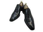 【中古】【送料無料】NINA RICCI (ニナリッチ)41 (25.0cm〜25.5cm) イタリア製・レザーストレートチップダービーシューズメンズシューズ 紳士 靴 ビジネス カジュアル メンテナンス済