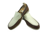 【中古】【送料無料】SAINT BVVISUS10 (28.0cm〜28.5cm) レザーコンビローファーメンズシューズ 紳士 靴 ビジネス カジュアル メンテナンス済
