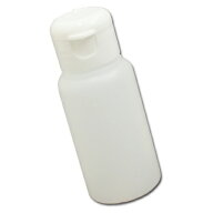 詰め替え容器50ml【10本セット】*PE-50 （半透明）ワンタッチキャップセット 携帯ミニボトル 低粘度液体…