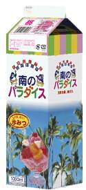 無添加かき氷シロップ-桃果汁30％、蜂蜜、ビタミンC入「南のパラダイス」1000ml