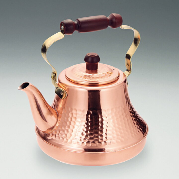 楽天市場】タケコシ 銅クラッシーケトル 2.5L銅製なので抗菌効果あり鎚  