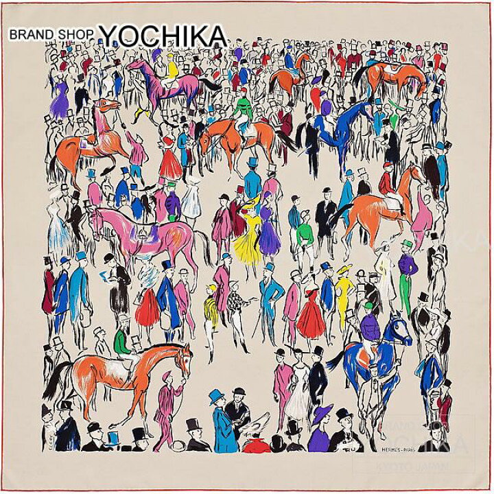 楽天市場】【ご褒美に☆】HERMES エルメス スカーフ カレ90  