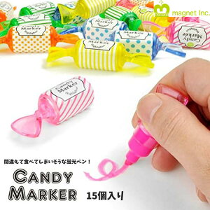 LfB[}[J[ CANDY MARKER JtȌuy 15Zbg |bv  u}[J[ 킢 v[g