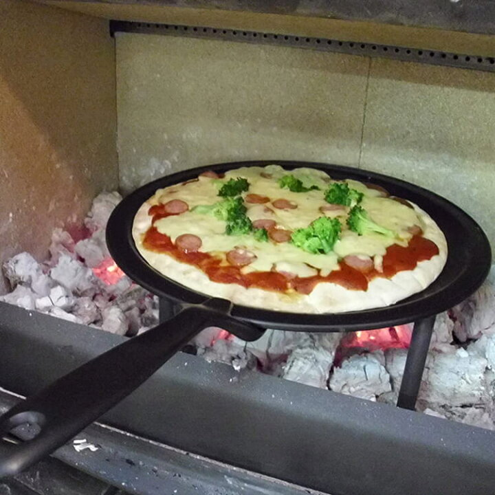 楽天市場 ピザパンセット ハンドル付 クッキングスタンド S 薪ストーブ ダッチオーブン ピザ焼き キャンプ アウトドア 遠赤外線 岩鋳 南部鉄器 Andersenstove Yokanootomo 楽天市場店