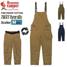 2Way オーバーオール Mサイズ ファイヤープルーフ Oregonian Camper オレゴニアンキャンパー Fire proof cotton 2WAY Overalls 焚き火 3色展開 OCW2008 難燃コットン あす楽 翌日お届け