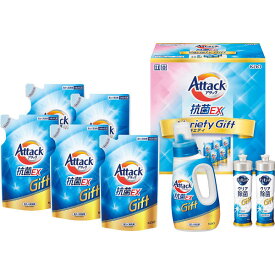 【お歳暮ギフト】【送料無料】花王 アタック抗菌EXバラエティギフト K・AU-40A 液体 アタック キュキュット《内祝い お返し 出産内祝い ギフト プレゼント 贈答 挨拶 結婚 快気》洗濯 洗剤 洗濯用洗剤 洗剤 ギフトセット