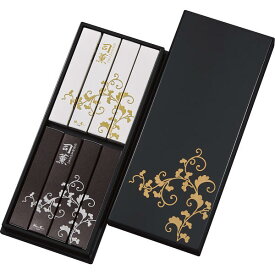 【のし無料】送料無料 日本香堂 司薫 二種香（白檀・沈香）8箱入（塗箱入） 65037【線香 贈答用 送料無料 線香 薫寿堂 線香 喪中見舞 お盆 お彼岸 御供物 お盆 お彼岸 お墓参り お供え 御供え お墓参り 法事 法要 供養 葬式 葬儀 四十九日 進物 仏具 お線香】