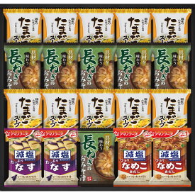 【のし無料】送料無料 フリーズドライ おみそ汁＆たまごスープ（20食） HDN-502 たまごスープ おみそ汁 フリーズドライ食品 詰め合わせ フリーズドライ セット 内祝い・贈り物に【 もらって嬉しい 女性に喜ばれるギフト ブランド 高級感 法人 手土産】