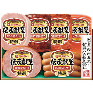 【お歳暮ギフト】【冷蔵】【送料無料】伊藤ハム 伝承献呈ギフト TO-51V ホワイトロースハム あらびきステーキ ウインナー 焼豚 ロース生ハム お歳暮・内祝い 冬の贈り物【 冬ギフト 年末年
