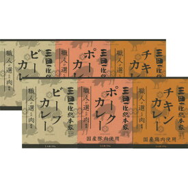 【お歳暮ギフト】【送料無料】カレー レトルトカレー ギフト 送料無料 三田屋総本家 三種のカレーギフト（6食）4560096【レトルト カレー】【内祝い 出産内祝い 結婚 新築 快気祝い 贈り物 手土産 挨拶 粗品】《内祝い お返し 出産内祝い ギフト プレゼント》