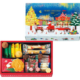 【クリスマス2025】ゴンチャロフ チョコレート 焼き菓子【洋菓子】ゴンチャロフ クリスマスアソートギフト【送料無料】クリスマス専用箱 クリスマス個包装【美味しい 内祝い ギフト】【法人 企業向け 贈答用 個人 家庭用 お礼】