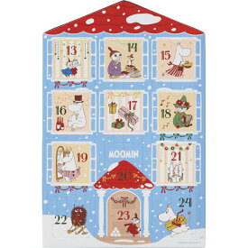 クリスマス2025 ムーミン アドベントカレンダー 洋菓子 ムーミン カレンダー MMAC25A【送料無料】アドベントカレンダー チョコクランチ チョコ お菓子 ムーミン ミイ ムーミンパパ ムーミンママ スナフキン 美味しい 内祝い ギフト贈答用 個人 家庭用 お礼