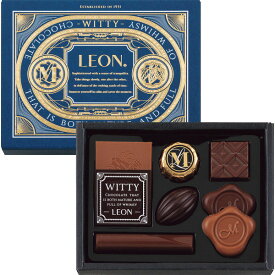 バレンタインチョコ 2026 レオンbyモロゾフ ウィッティー 手提げ袋付き】メール便 送料込(VD226164056)【バレンタインデー チョコレート お菓子 ギフト Morozoff モロゾフ ギフト おしゃれ 本命 義理チョコ プチギフト プレゼント】