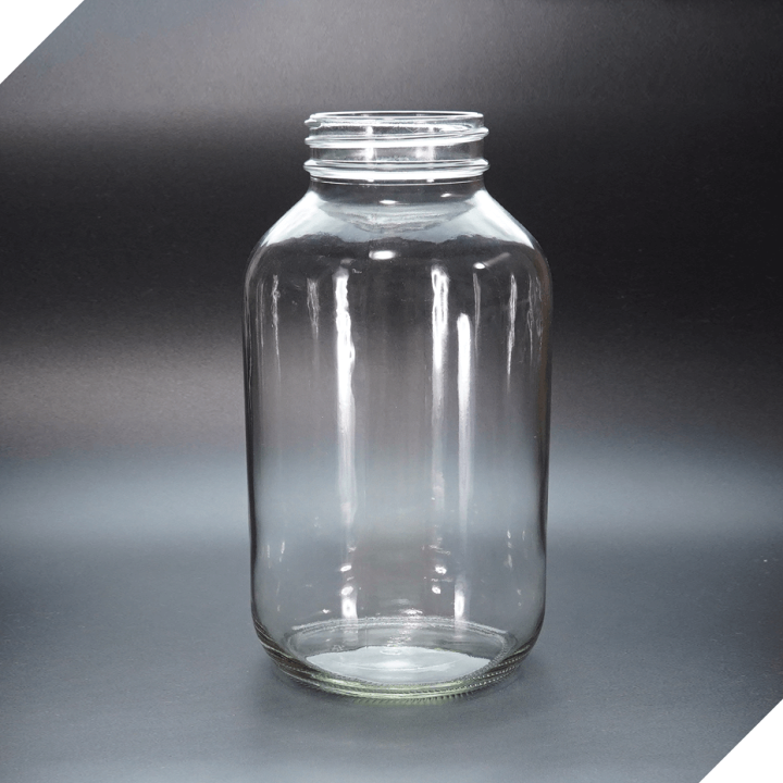 楽天市場】スタンダード広口2400 ガラス瓶 はちみつ 食料瓶 ガラス保存