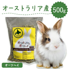 うさぎ 牧草 ウサギ オーツヘイ 500g オーストラリア産 うさぎ 草 mofu parfait もふぱふぇ チンチラ うさぎ モルモット 牧草 えさ 敷材 牧草王国 ラベルレス お試し パック n SSS