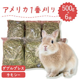 【ラベルレス】【お値段以上】うさぎ 牧草 ウサギ チモシー ダブルプレス 500g×6袋 アメリカ産 アメリカ 1番刈り 一番刈り 牧草王国 うさぎ 牧草 mofu parfait もふぱふぇ チンチラ うさぎ モルモット 牧草 えさ 敷材 牧草 ダブル ラベルレス　n SSS