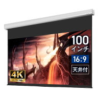 【日本製 生涯保証】シアターハウス プロジェクター スクリーン 100インチ 電動 吊り下げ ワイド 16:9 ホ…