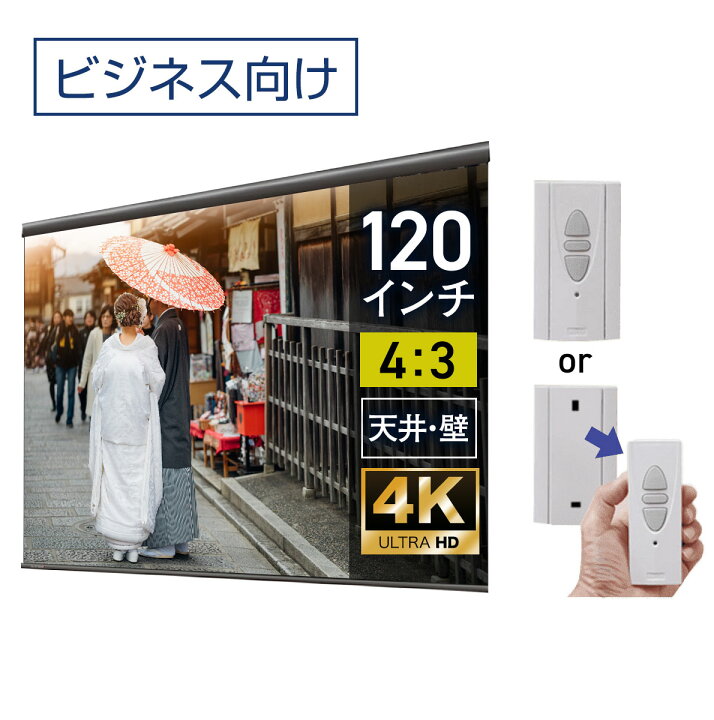 楽天市場】大型電動スクリーン 120インチ 吊り下げ シアターハウス 