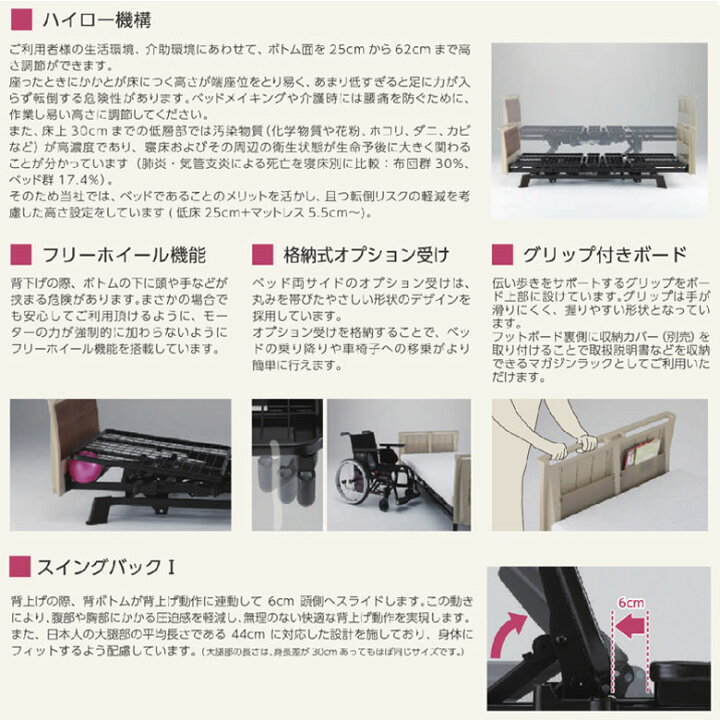 楽天市場】【電動ベッド 中古】シーホネンス「凛」K-720Aレギュラー  