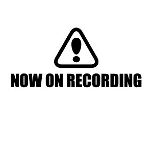 �y�J�b�e�B���O�X�e�b�J�[ NOW ON RECORDING 06�i�^�撆�j2���g ����16cm×����7.3cm�z
