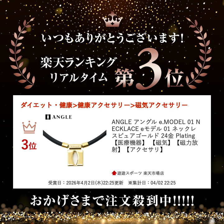 楽天市場】ANGLE アングル e.MODEL 01 NECKLACE eモデル 01 ネックレス