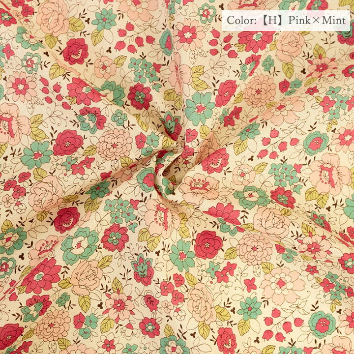 楽天市場】小花 graceful flowers シャモニー レトロ 花柄 60ローン 全  