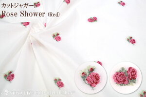 JbgWK[h Rose Shower(Red) / L֏X YUWA n  [Y }eBbN / 10cmP ؂蔄 / 675619 lR|X150cm܂