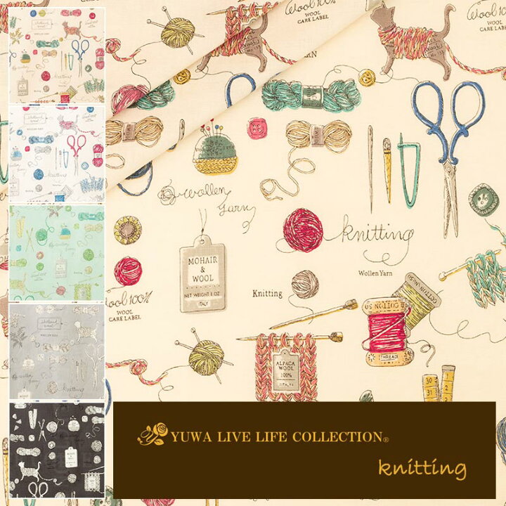 楽天市場】シャーティング ” knitting ” 829873 全5色 YUWA 有輪商店  