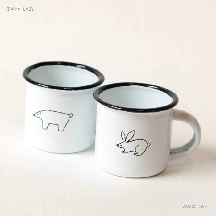 楽天市場 ミニマグカップ ホーロー 琺瑯 ほうろう マグ