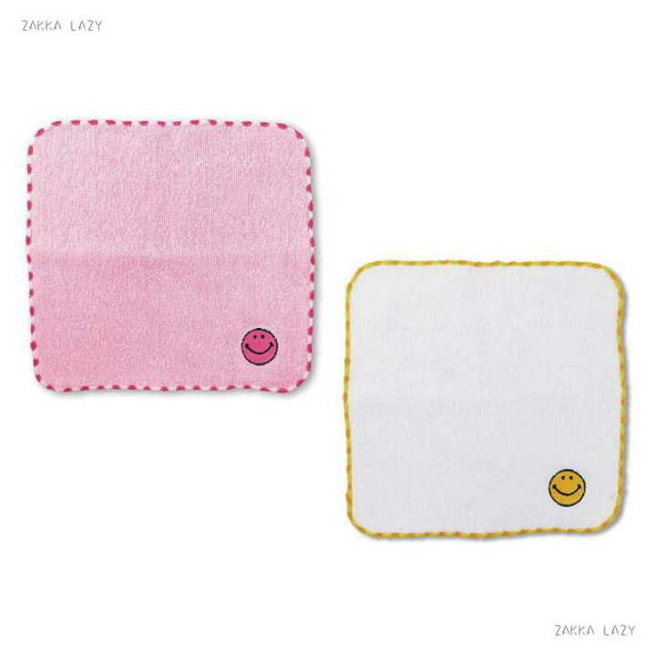 スマイルマークのハンドタオル 7枚セット New限定品 スマイルマークのハンドタオル 7枚セット New限定品