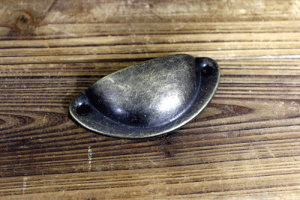 合金(アイアン・アルミ)ノブB Lサイズ ancient パーツ 真鍮色 アンティーク風 ナチュラル 62143