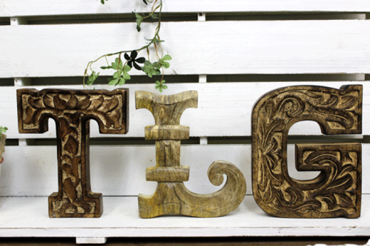 楽天市場】ボリュームあり！アルファベットオブジェ【＠】アットマーク