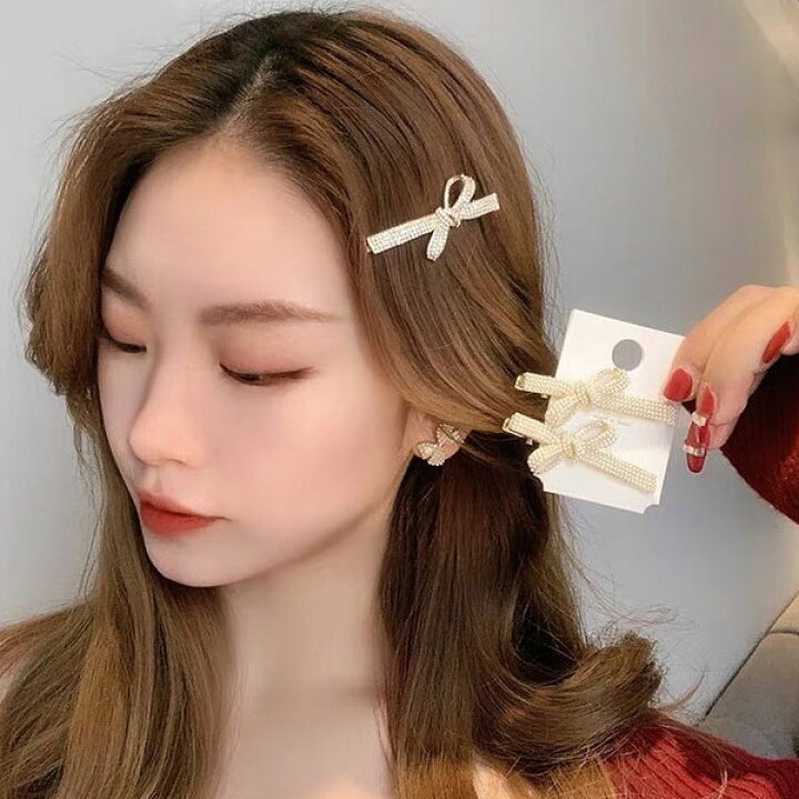 楽天市場】キラキラ♪華やか リッポン ヘアクリック ヘアアクセサリー 