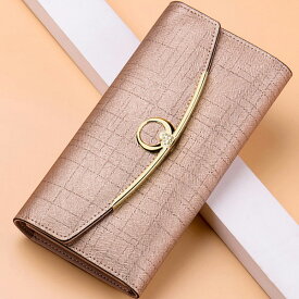 【送料無料】【全4色】本革財布 牛革 女性へのプレゼントに最適な長財布 レディース財布 婦人財布 ロングウォレット 可愛い かわいい 財布 レデイース レディス ladies 長さいふ
