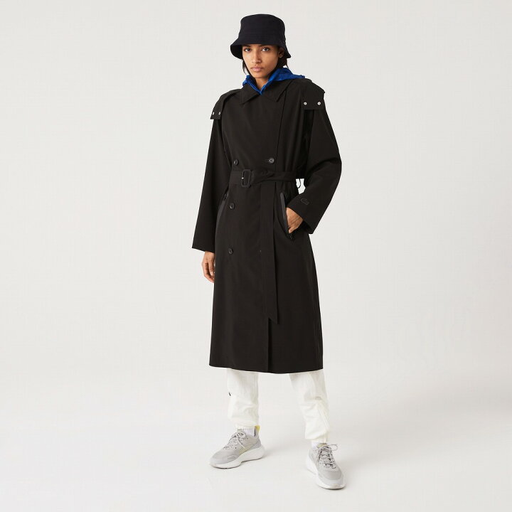 楽天市場】ラコステ LACOSTE 撥水ストレッチトレンチコート オシャレ