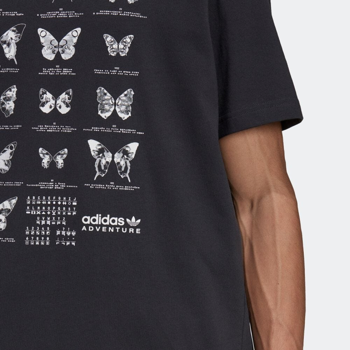 Adidas originals x Clot バタフライボタン半袖シャツ